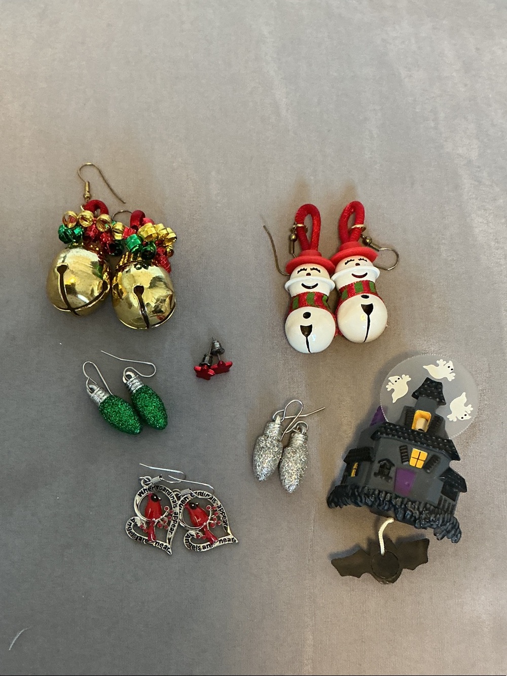 Festive Christmas and Halloween Costume Jewelry